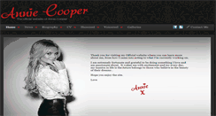 Desktop Screenshot of anniecooper.com